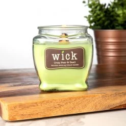 Colonial Candle Bougie parfumée Crisp Pear And Basil - Mélange de cire de soja - Vert - 425 g 5 Colonial Candle Bougie parfumée Crisp Pear And Basil - Mélange de cire de soja - Vert - 425 g -Pas Cher Décoration Magasin 1000271760 210625 16523200602 MOOD DETAILS P000000001000271760 mood