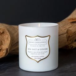 Colonial Candle Bougie parfumée Sea Salt & Ginger - Mélange de cire de soja - Blanc - 425 g 5 Colonial Candle Bougie parfumée Sea Salt & Ginger - Mélange de cire de soja - Blanc - 425 g -Pas Cher Décoration Magasin 1000271770 210625 16541200687 MOOD DETAILS P000000001000271770 mood