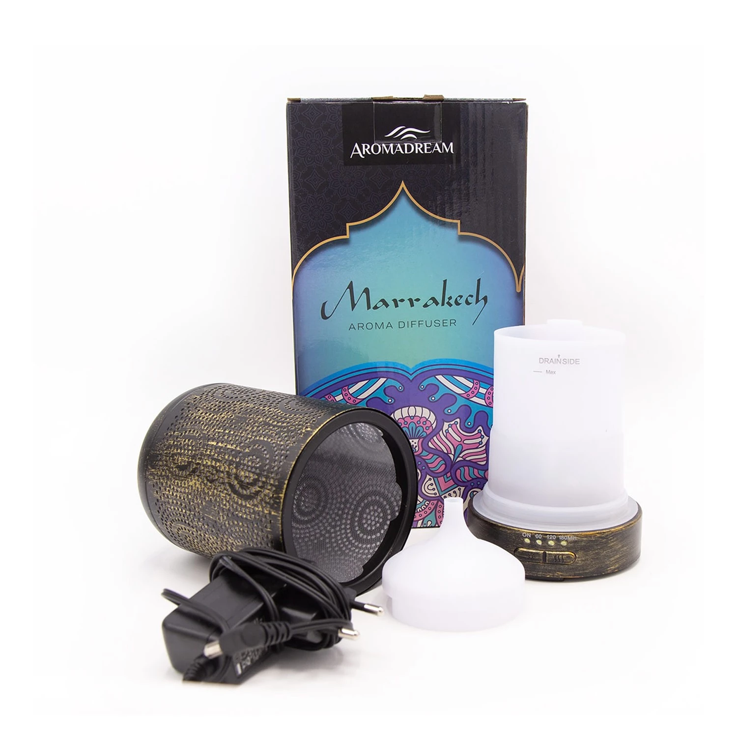 Aroma Dream Diffuseur Marrakech - Résine synthétique - Noir 2 Aroma Dream Diffuseur Marrakech - Résine synthétique - Noir – Image 2