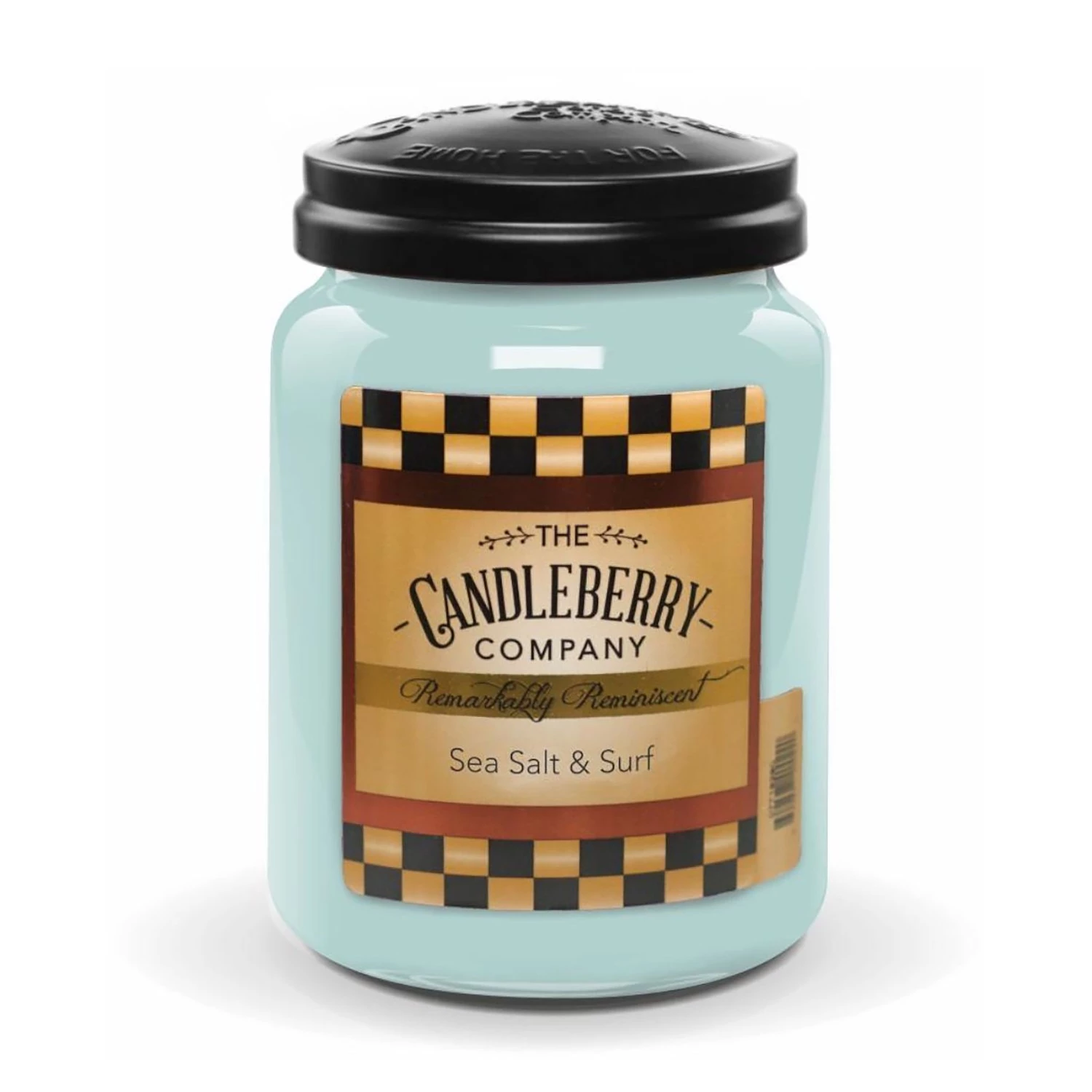 Candleberry Bougie parfumée Sea Salt & Surf - Cire de paraffine - Bleu - 570 g 1 Candleberry Bougie parfumée Sea Salt & Surf - Cire de paraffine - Bleu - 570 g