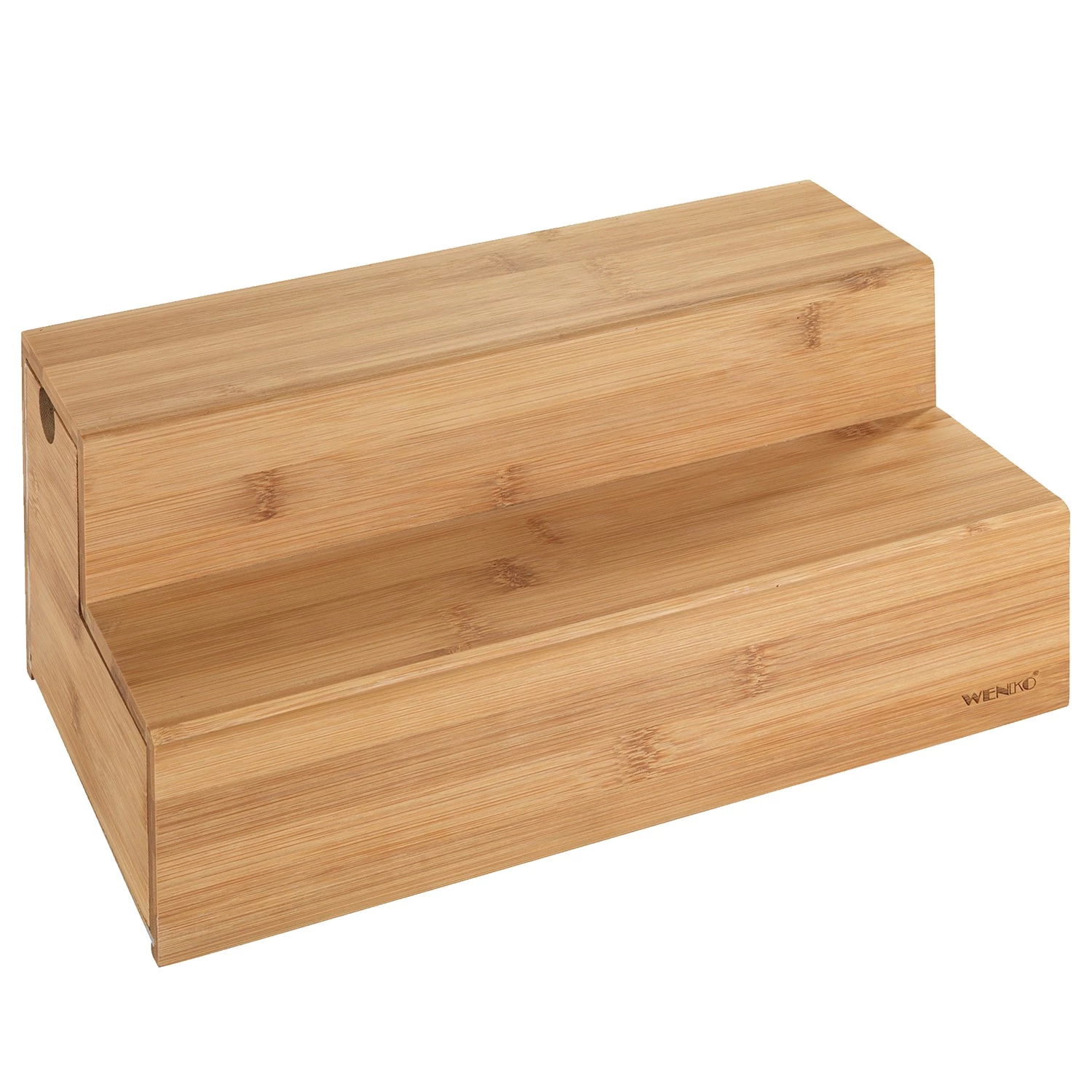 WENKO Présentoir et boîte à thé / café Alvida - Bambou - Marron / Noir 1 WENKO Présentoir et boîte à thé / café Alvida - Bambou - Marron / Noir