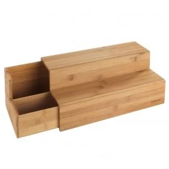 WENKO Présentoir et boîte à thé / café Alvida - Bambou - Marron / Noir 6 WENKO Présentoir et boîte à thé / café Alvida - Bambou - Marron / Noir -Pas Cher Décoration Magasin 1000274013 210618 14061400092 DETAILS P000000001000274013