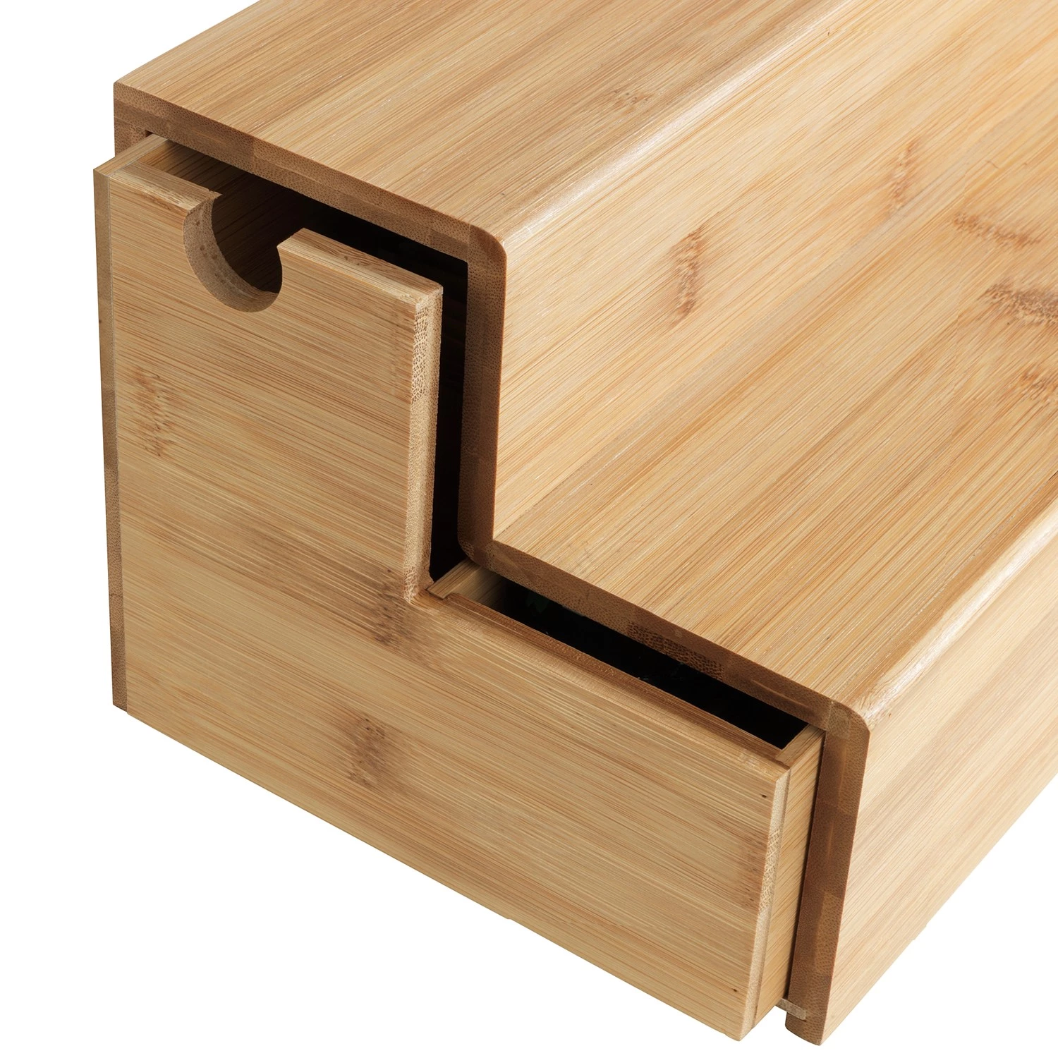 WENKO Présentoir et boîte à thé / café Alvida - Bambou - Marron / Noir 4 WENKO Présentoir et boîte à thé / café Alvida - Bambou - Marron / Noir – Image 4