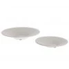 Twentyfour Plats (2 éléments) - Ciment - Blanc