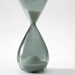 Twentyfour Sablier Jany - Verre coloré - Gris -Pas Cher Décoration Magasin 1000276201 210625 13520200283 DETAILS P000000001000276201