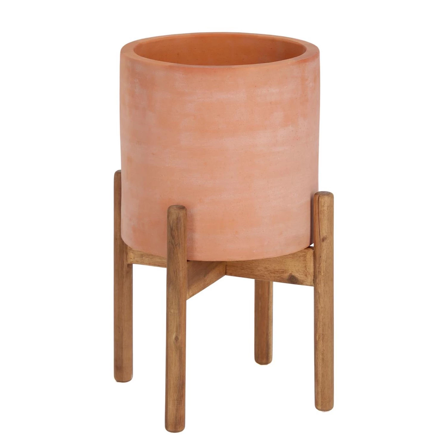 Twentyfour Bac à fleurs Dalva - Terre cuite - Cuivre 1 Twentyfour Bac à fleurs Dalva - Terre cuite - Cuivre