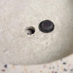 Twentyfour Bacs à fleurs Lelis (lot de 2) - Terrazzo - Beige -Pas Cher Décoration Magasin 1000276208 210625 13520400311 DETAILS P000000001000276208