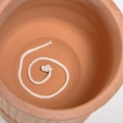 Twentyfour Bac à fleurs Elima - Terre cuite / Acacia - Cuivre -Pas Cher Décoration Magasin 1000276233 210625 13522300419 DETAILS P000000001000276233