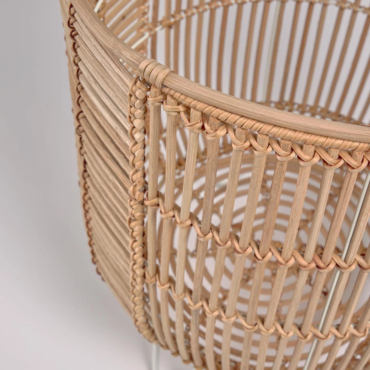 Twentyfour Bac à fleurs Cecira - Rotin / Fougères - Naturel 3 Twentyfour Bac à fleurs Cecira - Rotin / Fougères - Naturel – Image 3