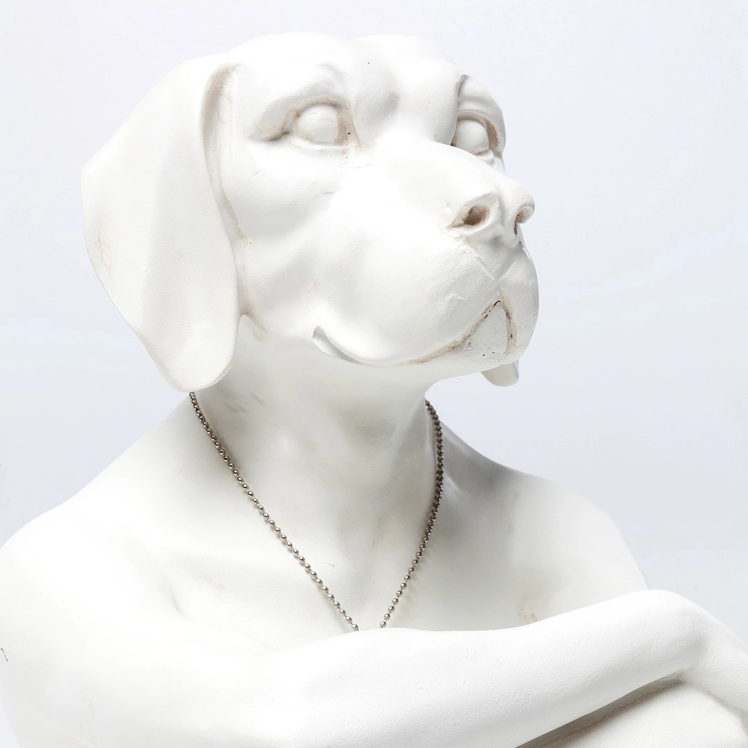 Kare Design Statuette Gangster Dog Cream - Blanc - Métal / Pierre 6 Kare Design Statuette Gangster Dog Cream - Blanc - Métal / Pierre – Image 6