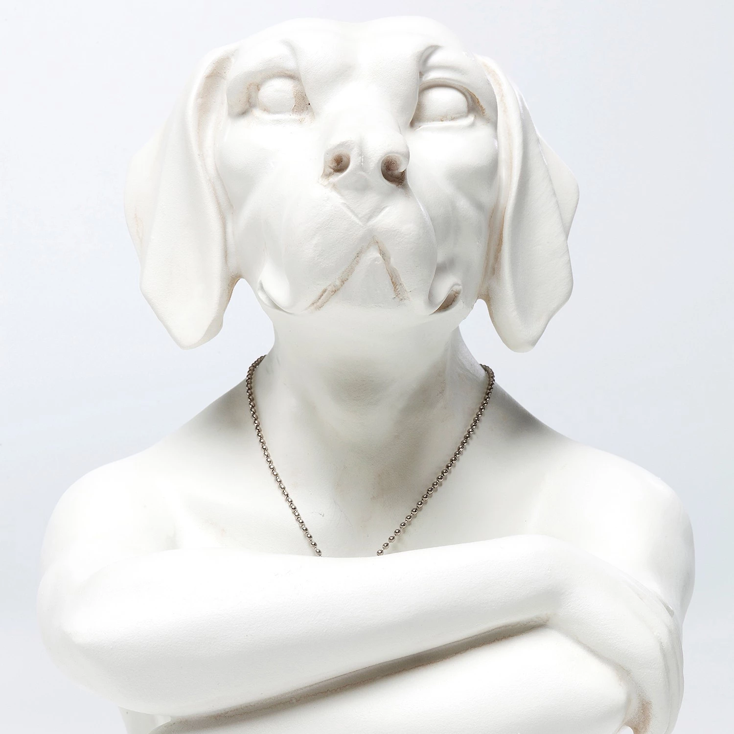 Kare Design Statuette Gangster Dog Cream - Blanc - Métal / Pierre 9 Kare Design Statuette Gangster Dog Cream - Blanc - Métal / Pierre – Image 9