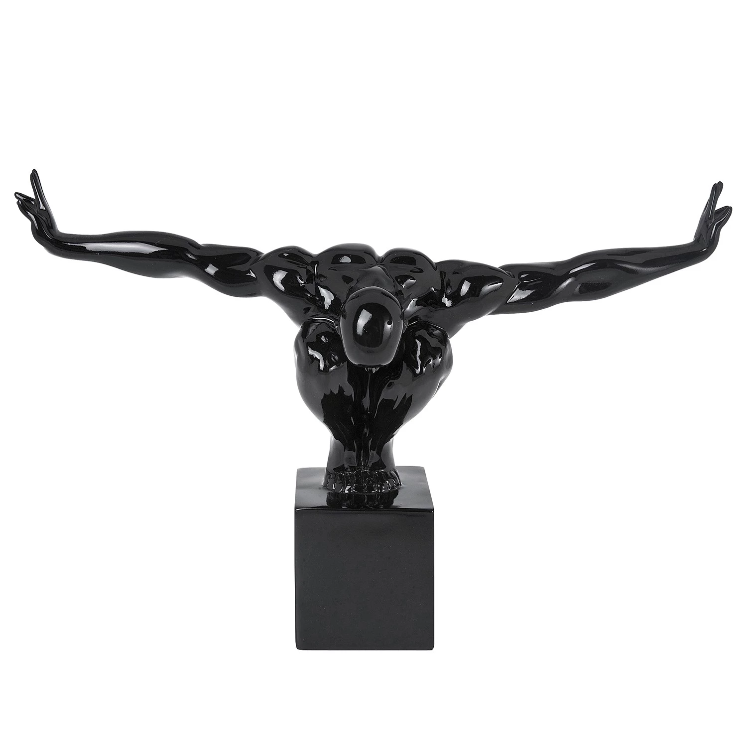 Kare Design Objet déco Athlet - Noir - Pierre 1 Kare Design Objet déco Athlet - Noir - Pierre