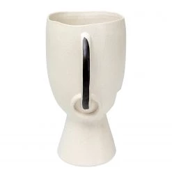 Kare Design Vase Face Pot - Gris - Pierre -Pas Cher Décoration Magasin 1000277544 210707 09475000121 DETAILS P000000001000277544