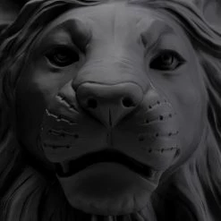 Kare Design Cache-pot déco Lion II - Noir - Matière plastique -Pas Cher Décoration Magasin 1000277546 210707 09481600146 DETAILS P000000001000277546