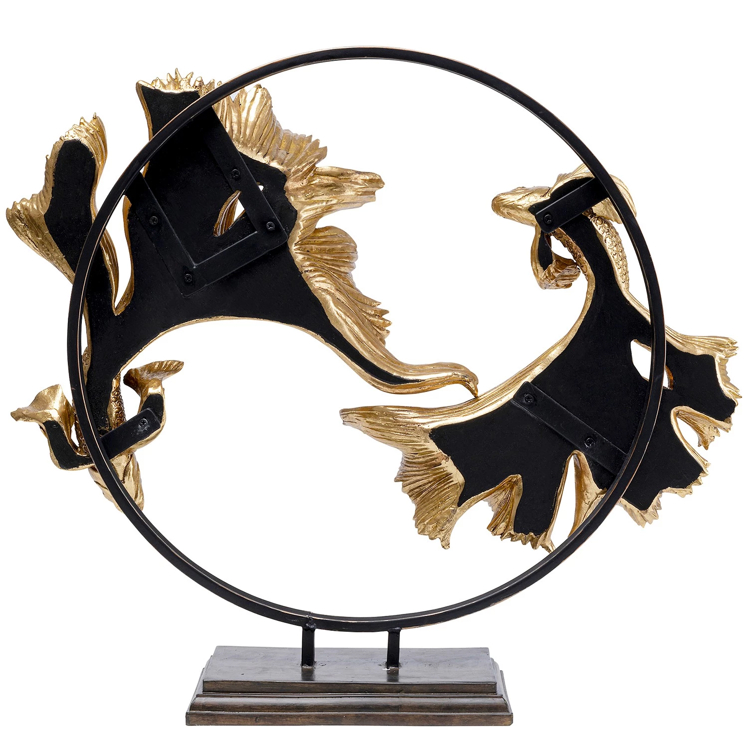 Kare Design Objet déco Dancing Betta Fishes - Doré - Métal / Pierre 7 Kare Design Objet déco Dancing Betta Fishes - Doré - Métal / Pierre – Image 7