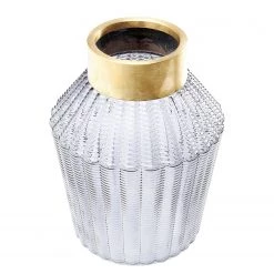 Kare Design Vase Barfly - Gris - Verre / Métal -Pas Cher Décoration Magasin 1000277575 210707 09512300328 DETAILS P000000001000277575
