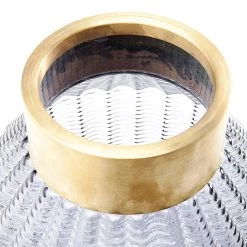 Kare Design Vase Barfly - Gris - Verre / Métal -Pas Cher Décoration Magasin 1000277575 210707 09512900333 DETAILS P000000001000277575