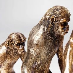 Kare Design Statuette Evolution - Doré - Pierre -Pas Cher Décoration Magasin 1000277577 210707 09513100335 DETAILS P000000001000277577