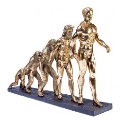 Kare Design Statuette Evolution - Doré - Pierre