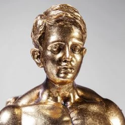 Kare Design Statuette Evolution - Doré - Pierre -Pas Cher Décoration Magasin 1000277577 210707 09514000345 DETAILS P000000001000277577