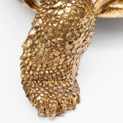Statuette Turtle - Pierre - Doré -Pas Cher Décoration Magasin 1000277578 210707 09514600350 DETAILS P000000001000277578