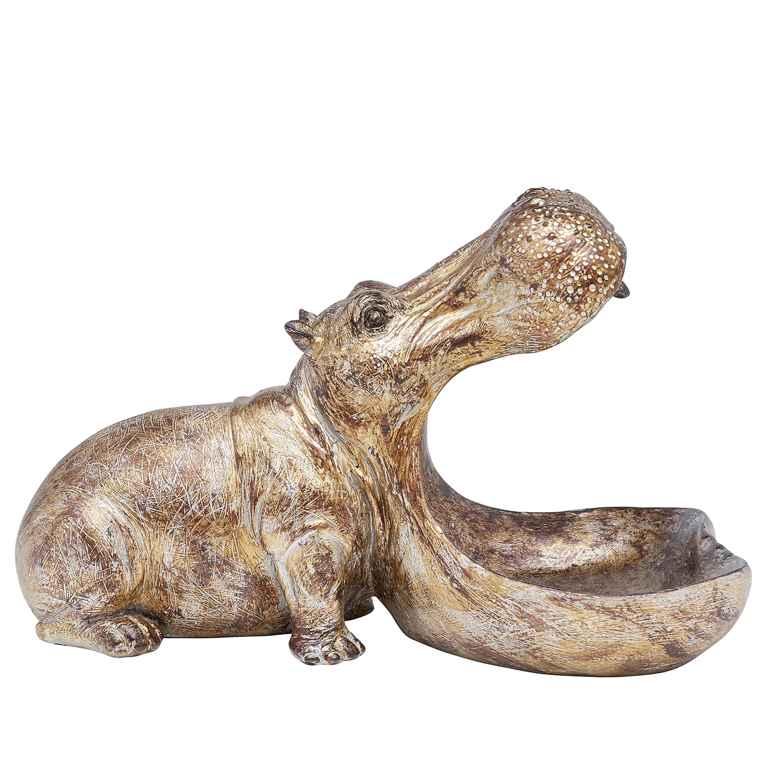 Kare Design Statuette Hungry Hippo - Marron - Pierre 5 Kare Design Statuette Hungry Hippo - Marron - Pierre – Image 5