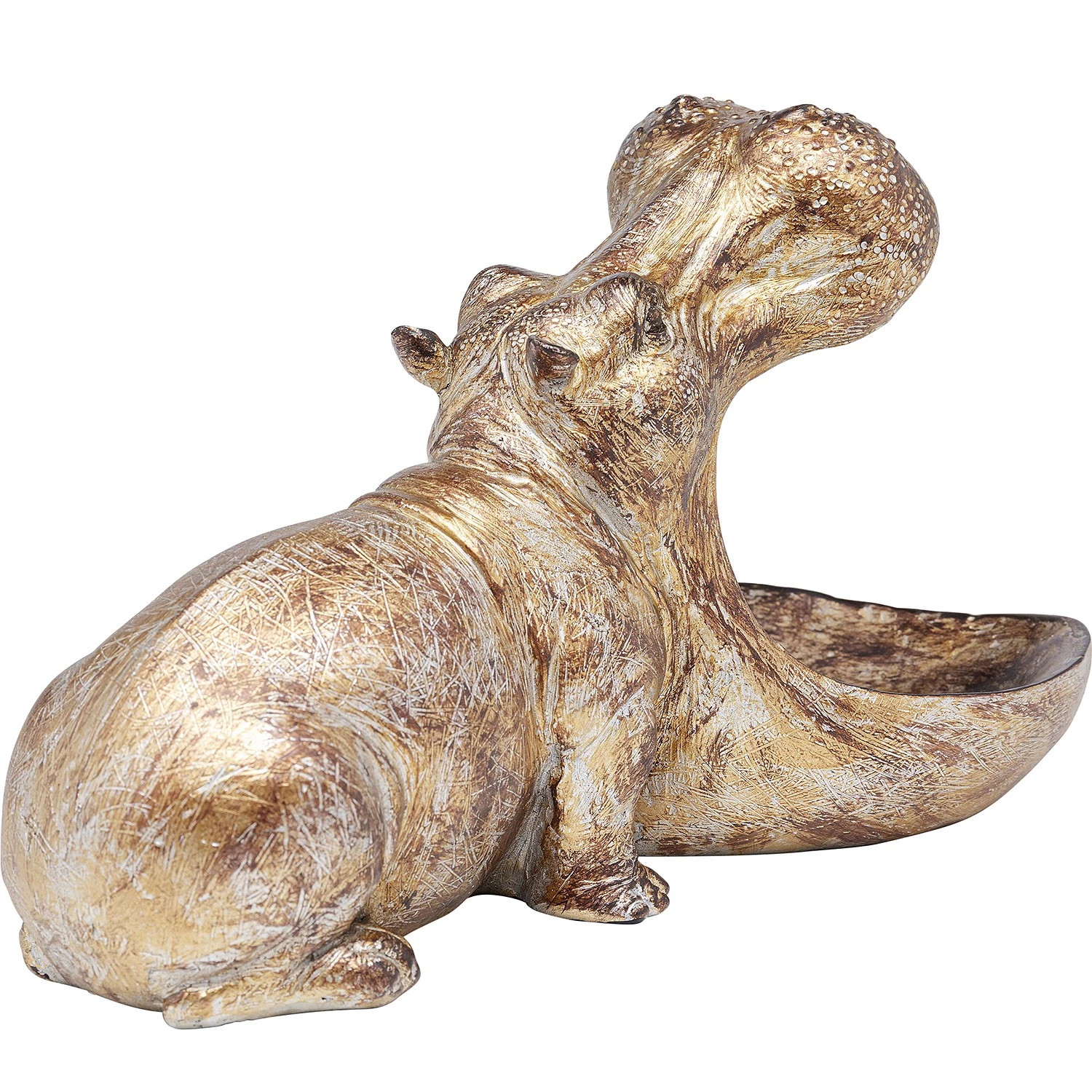 Kare Design Statuette Hungry Hippo - Marron - Pierre 8 Kare Design Statuette Hungry Hippo - Marron - Pierre – Image 8