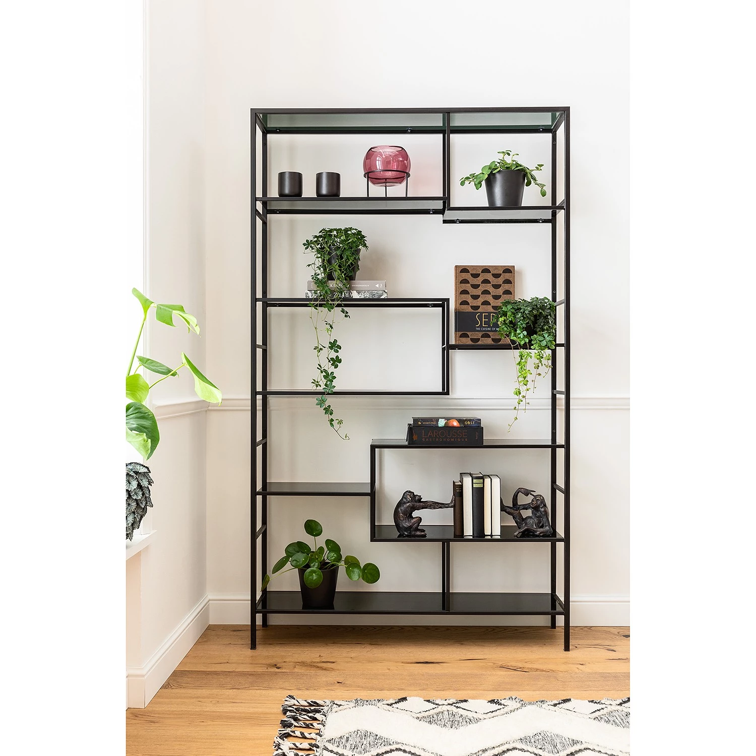 Kare Design Serre-livres Monkey (2 éléments) - Noir - Pierre 3 Kare Design Serre-livres Monkey (2 éléments) - Noir - Pierre – Image 3