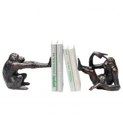 Kare Design Serre-livres Monkey (2 éléments) - Noir - Pierre 14 Kare Design Serre-livres Monkey (2 éléments) - Noir - Pierre -Pas Cher Décoration Magasin 1000277589 210707 09525700419 DETAILS P000000001000277589