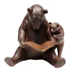 Kare Design Objet déco Reading Bears - Marron - Pierre 10 Kare Design Objet déco Reading Bears - Marron - Pierre -Pas Cher Décoration Magasin 1000277597 210707 09540500486 DETAILS P000000001000277597