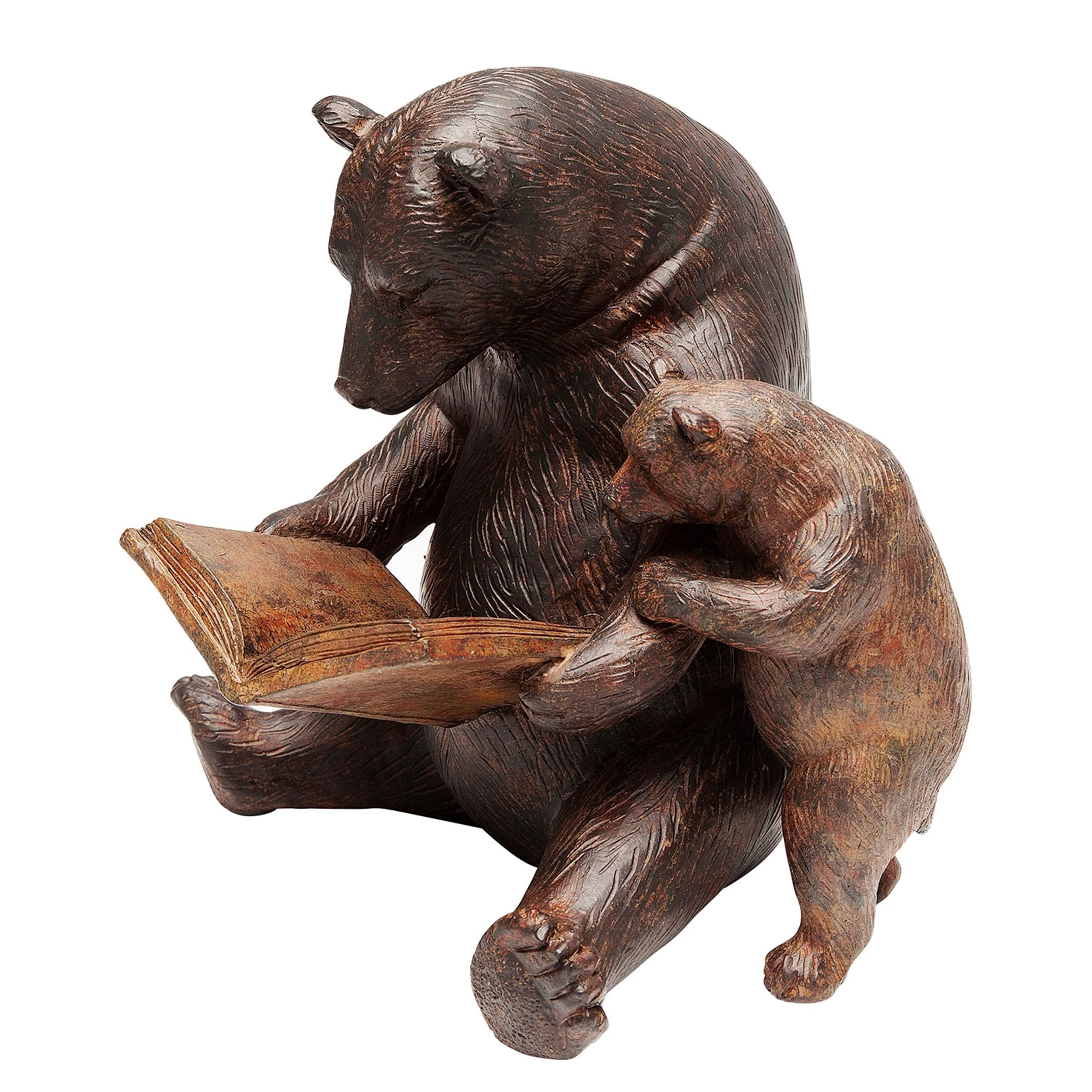 Kare Design Objet déco Reading Bears - Marron - Pierre 1 Kare Design Objet déco Reading Bears - Marron - Pierre
