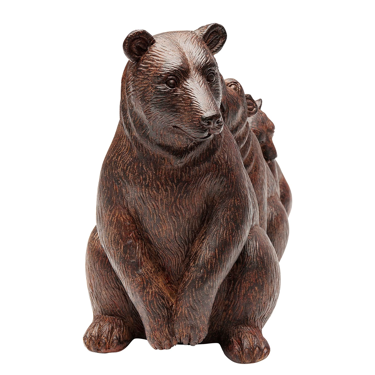 Kare Design Objet déco Relaxed Bear Family - Marron - Pierre 2 Kare Design Objet déco Relaxed Bear Family - Marron - Pierre – Image 2