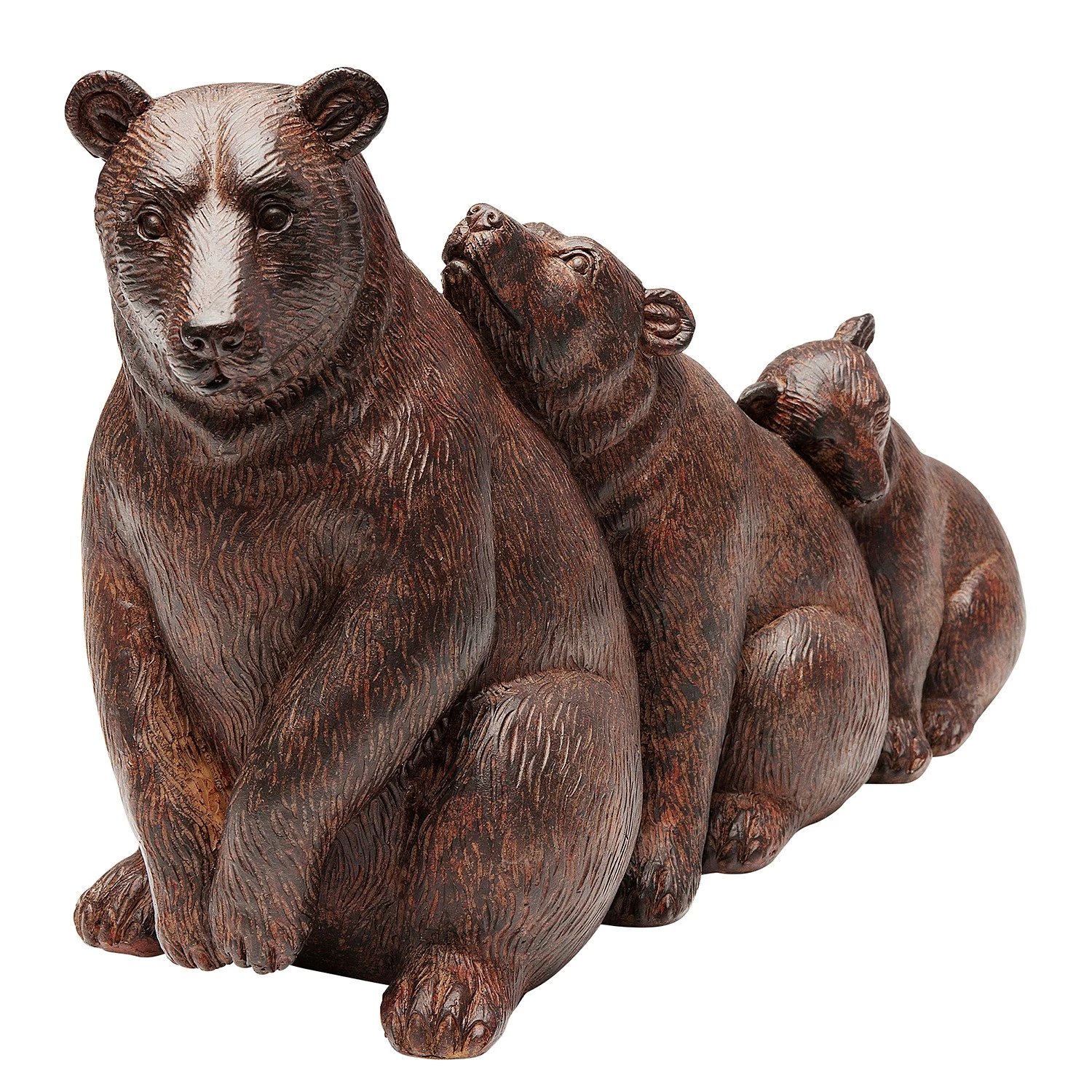 Kare Design Objet déco Relaxed Bear Family - Marron - Pierre 1 Kare Design Objet déco Relaxed Bear Family - Marron - Pierre