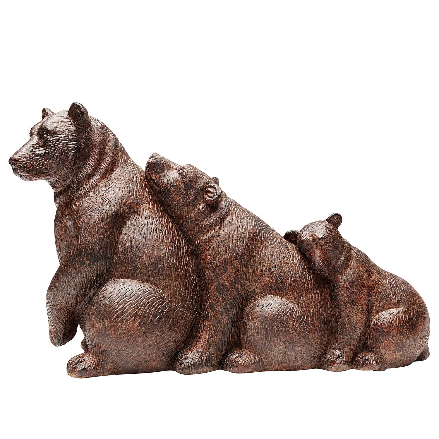 Kare Design Objet déco Relaxed Bear Family - Marron - Pierre 4 Kare Design Objet déco Relaxed Bear Family - Marron - Pierre – Image 4