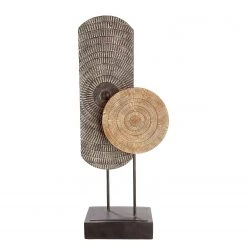 GILDE Objet déco Carve I - Résine synthétique - Marron