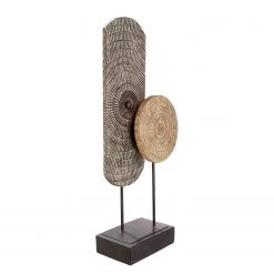 GILDE Objet déco Carve I - Résine synthétique - Marron -Pas Cher Décoration Magasin 1000279855 210728 16290700044 DETAILS P000000001000279855