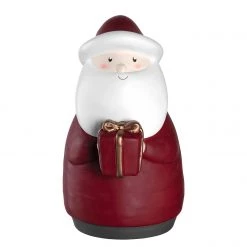 Leonardo Père Noël Natale - Céramique - Blanc / Rouge