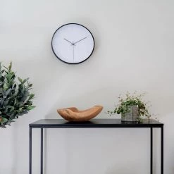 Horloge murale Siena - Quartz - Noir / Blanc -Pas Cher Décoration Magasin 1000293827 210921 13081900003 MOOD DETAILS P000000001000293827 mood