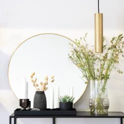 Bougeoir Beito Tray - Noir - 22 x 3 x 42 cm -Pas Cher Décoration Magasin 1000293845 210921 13082000050 MOOD DETAILS P000000001000293845 mood