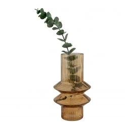 Vase Zaro - Marron - 10 x 18 x 10 cm -Pas Cher Décoration Magasin 1000293864 210921 13082100117 DETAILS P000000001000293864