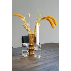 Vase Zaro - Marron - 10 x 18 x 10 cm -Pas Cher Décoration Magasin 1000293864 220131 08340000021 MOOD DETAILS P000000001000293864 mood