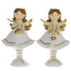 My Flair Figurines Ange III (lot de 2) - Polyrésine - Blanc