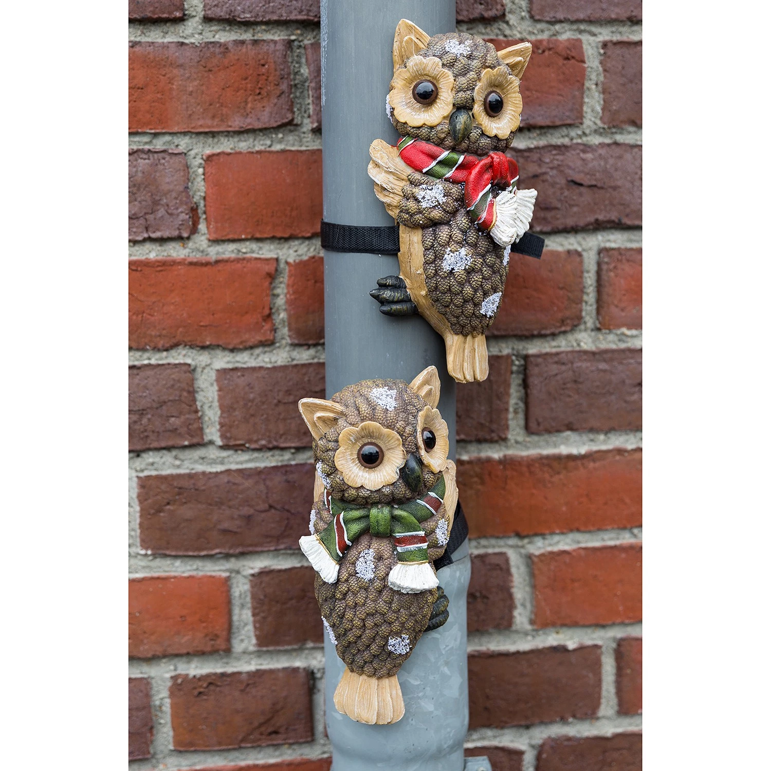 My Flair Déco pour gouttière (2 éléments) - Polyrésine - Marron 2 My Flair Déco pour gouttière (2 éléments) - Polyrésine - Marron – Image 2