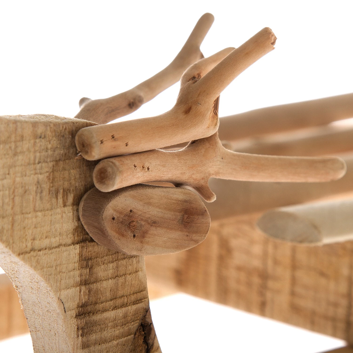 My Flair Objet décoratif Luge - Sapin - Marron 4 My Flair Objet décoratif Luge - Sapin - Marron – Image 4