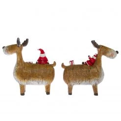 My Flair Déco de Noël Rennes (2 éléments) - Polyrésine - Marron 5 My Flair Déco de Noël Rennes (2 éléments) - Polyrésine - Marron -Pas Cher Décoration Magasin 1000294717 210930 13534700070 DETAILS P000000001000294717