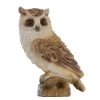 My Flair Objet décoratif Chouette Winny - Polyrésine - Marron