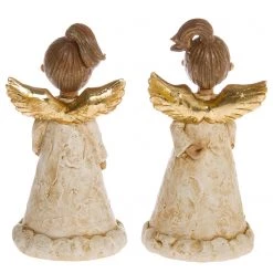 My Flair Figurines Ange I (lot de 2) - Polyrésine - Doré -Pas Cher Décoration Magasin 1000294721 210930 13540200084 DETAILS P000000001000294721