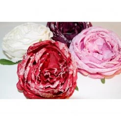 My Flair Fleurs artificielles Rose III (lot de 4) - Polyester PVC - Multicolore -Pas Cher Décoration Magasin 1000294726 210930 135422000101 DETAILS P000000001000294726