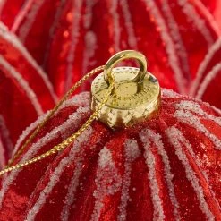 My Flair Boules de Noël Carambola - Polyester PVC - Rouge -Pas Cher Décoration Magasin 1000294738 210930 13551200147 DETAILS P000000001000294738