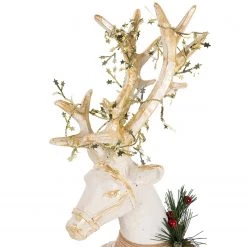 My Flair Cerf déco - Polyrésine - Blanc -Pas Cher Décoration Magasin 1000294760 210930 13564500234 DETAILS P000000001000294760